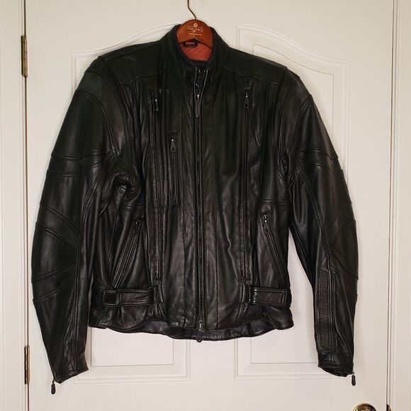Vintage Harley Davidson Leather Riding Jacket - Picture 2 of 14